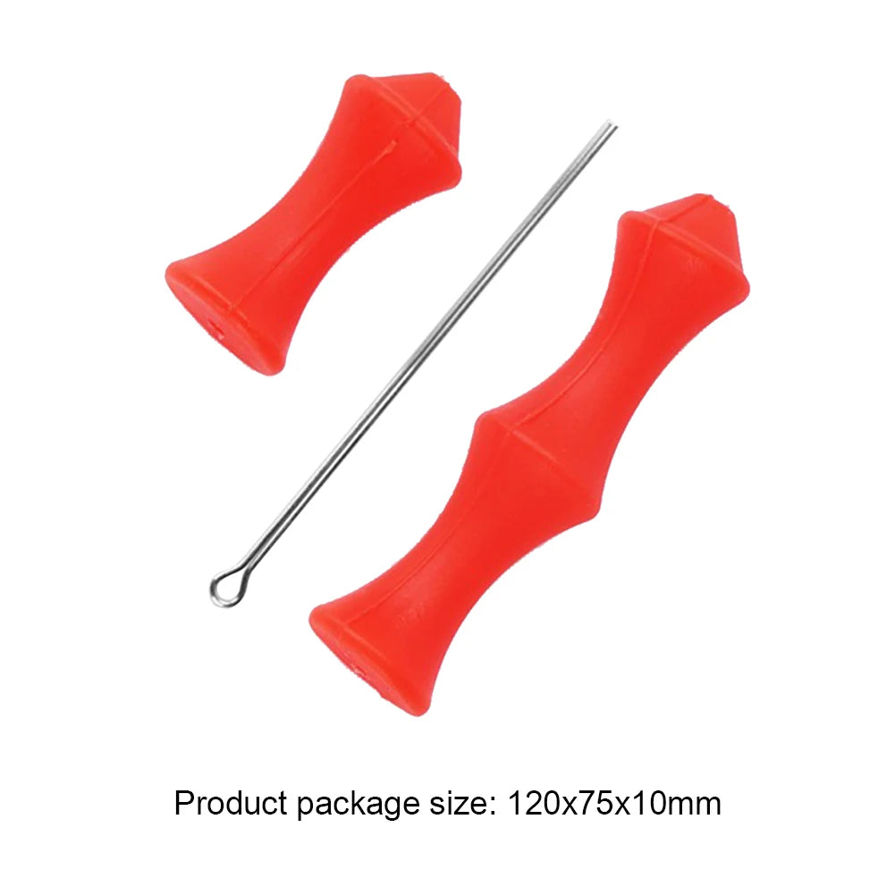 1 Set Bowstring Finger Saver Tab Silicone