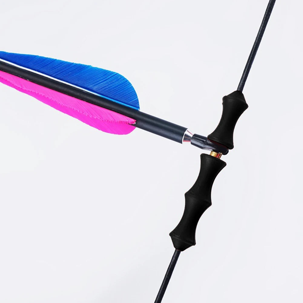 1 Set Bowstring Finger Saver Tab Silicone