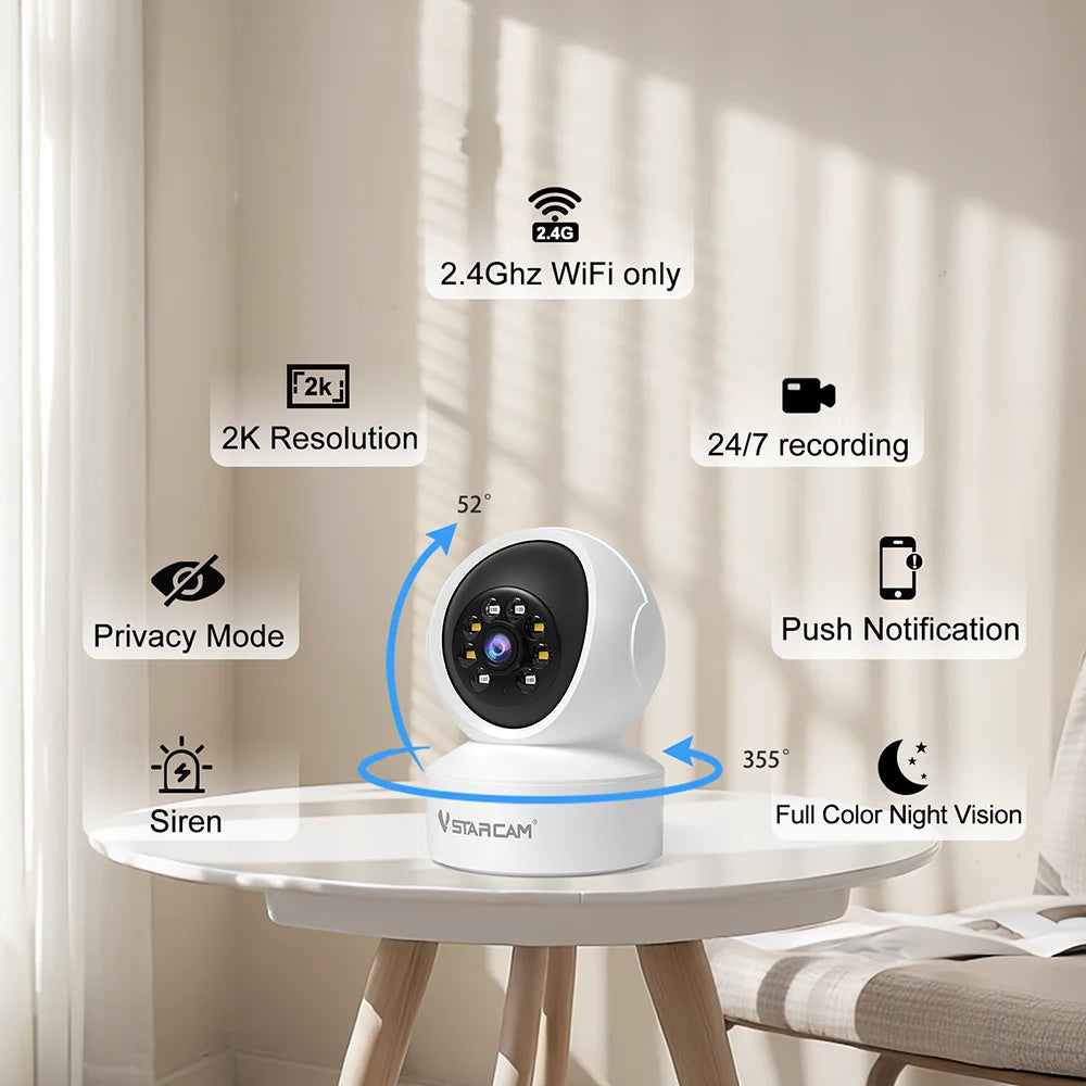Indoor Security Camera for Home Color