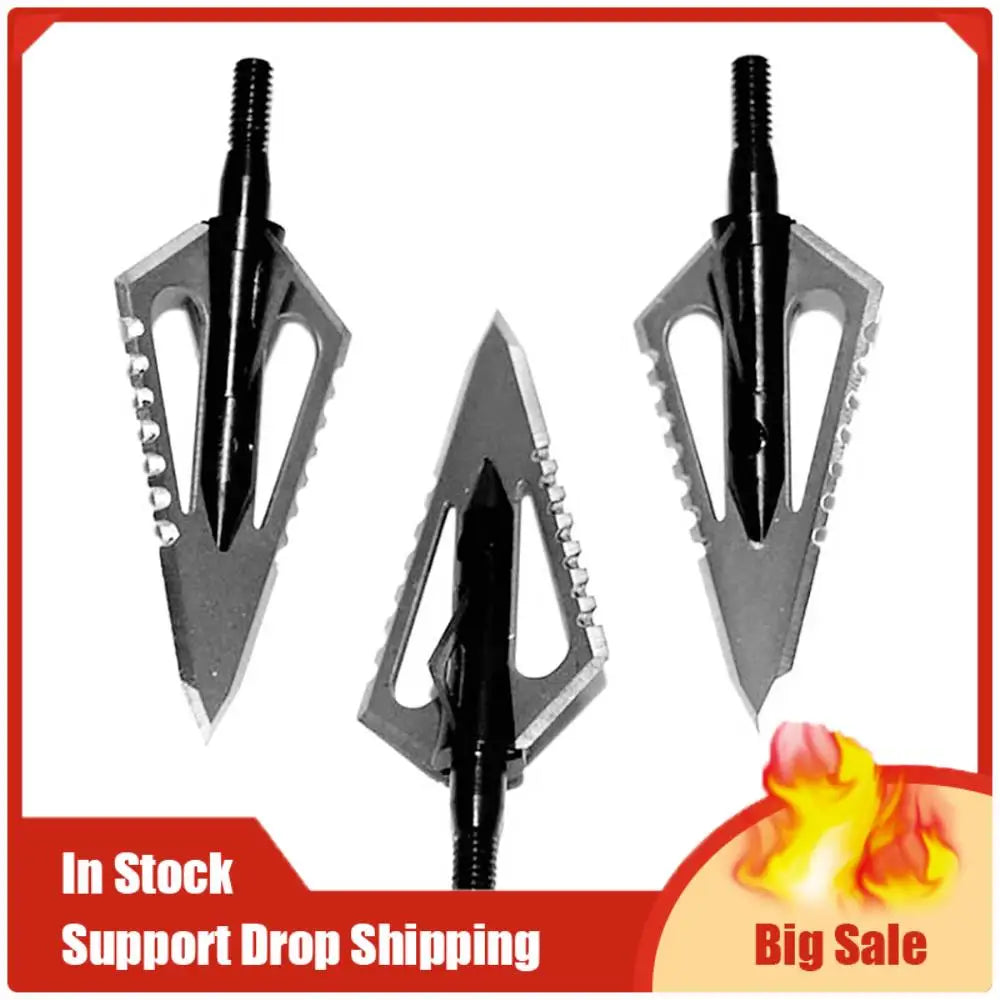 A35F Perfect 100 Grain Archery Heads Broad Head Tips