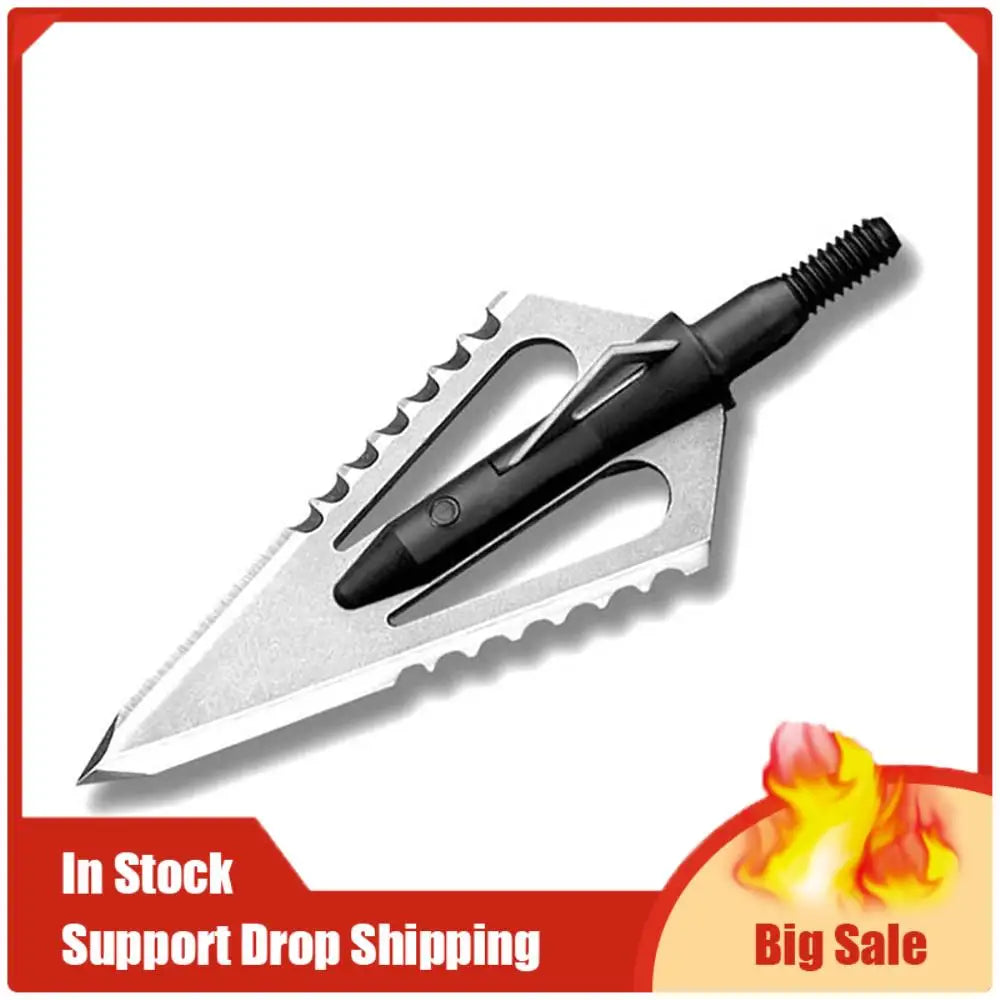 A35F Perfect 100 Grain Archery Heads Broad Head Tips