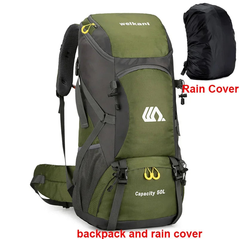50L Large Travel Backpack