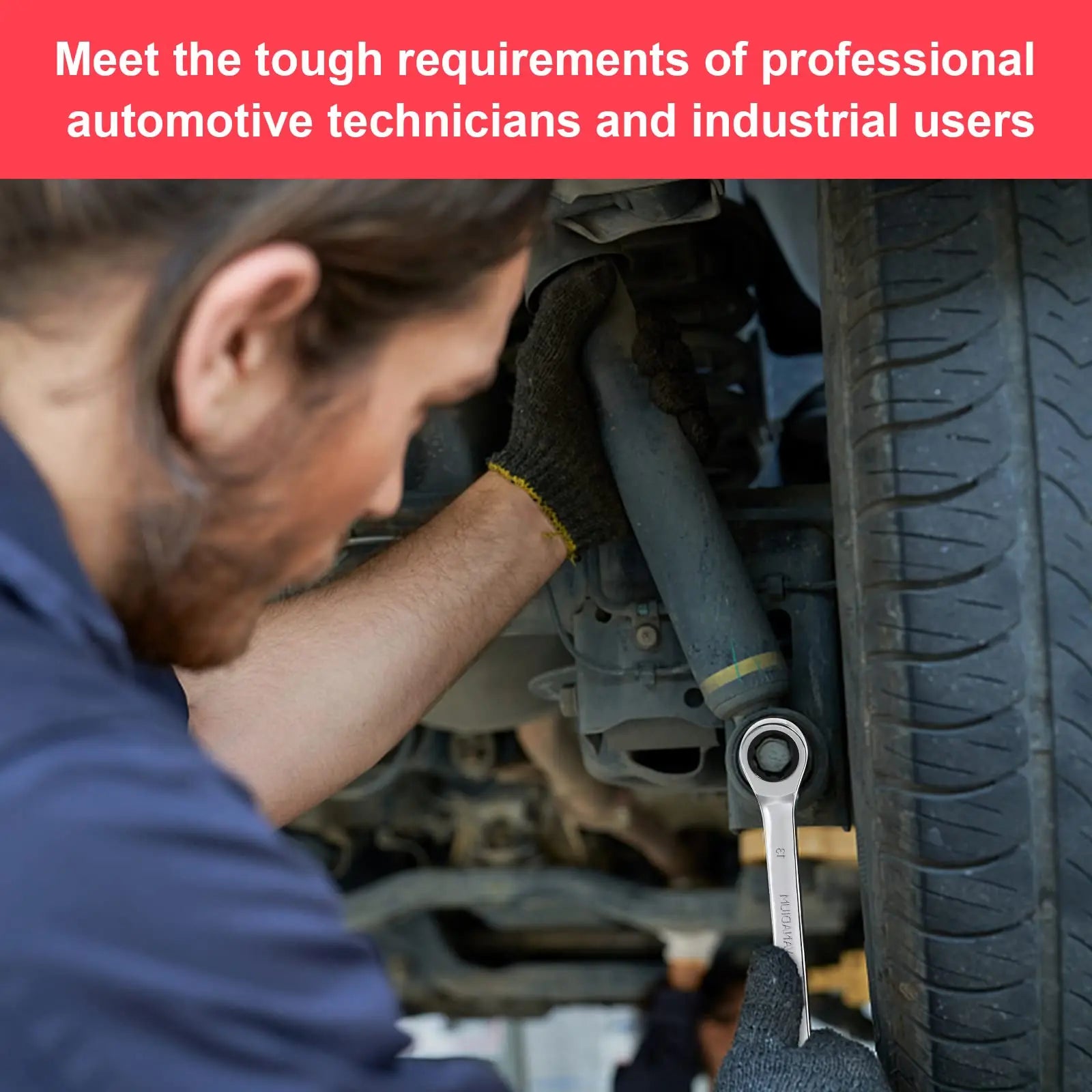 Metric 14-Piece Wrench Set, Wrench Set, Metric 6-19mm