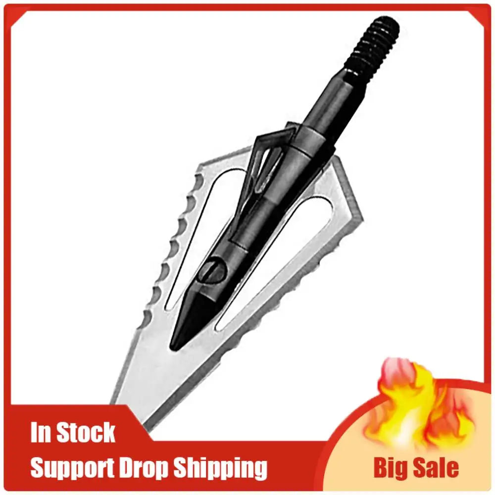 A35F Perfect 100 Grain Archery Heads Broad Head Tips