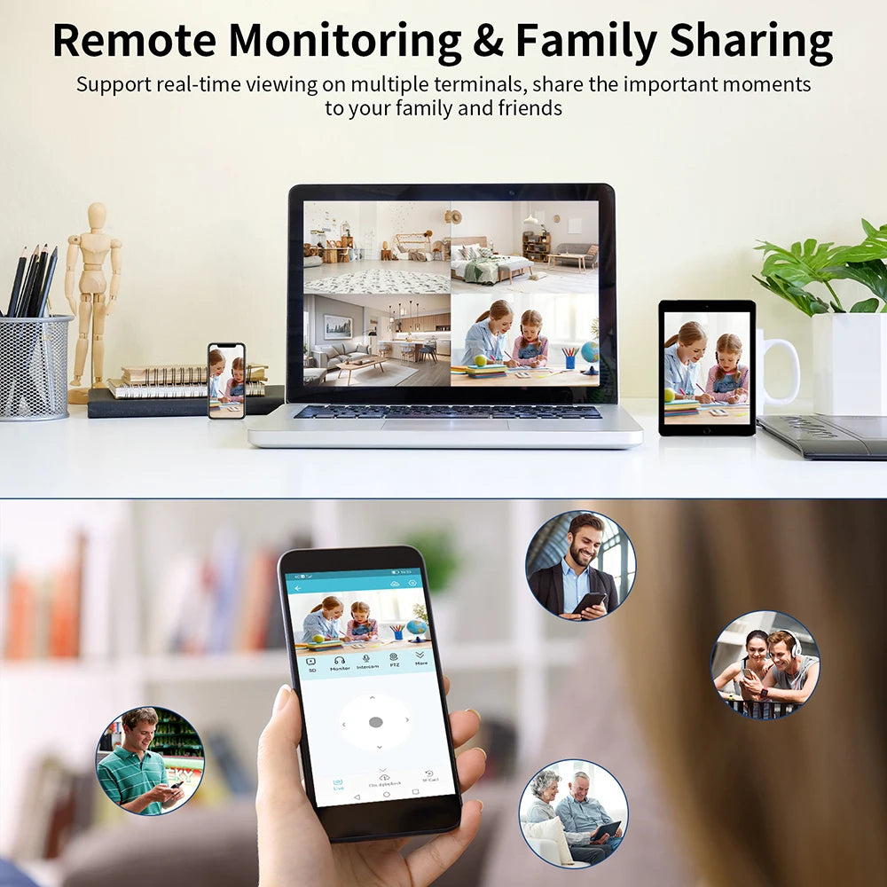 Indoor Security Camera for Home Color